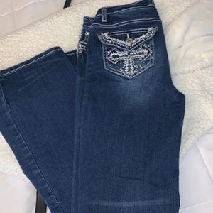 Girls boot cut jeans